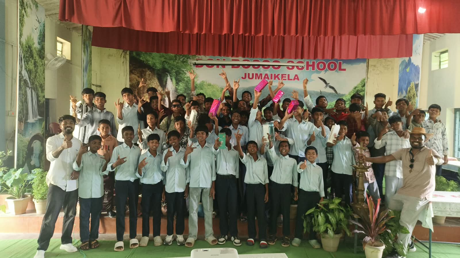 Young People Celebrate Don Bosco's 211th Birthday with Quiz and Sports at Jumaikela