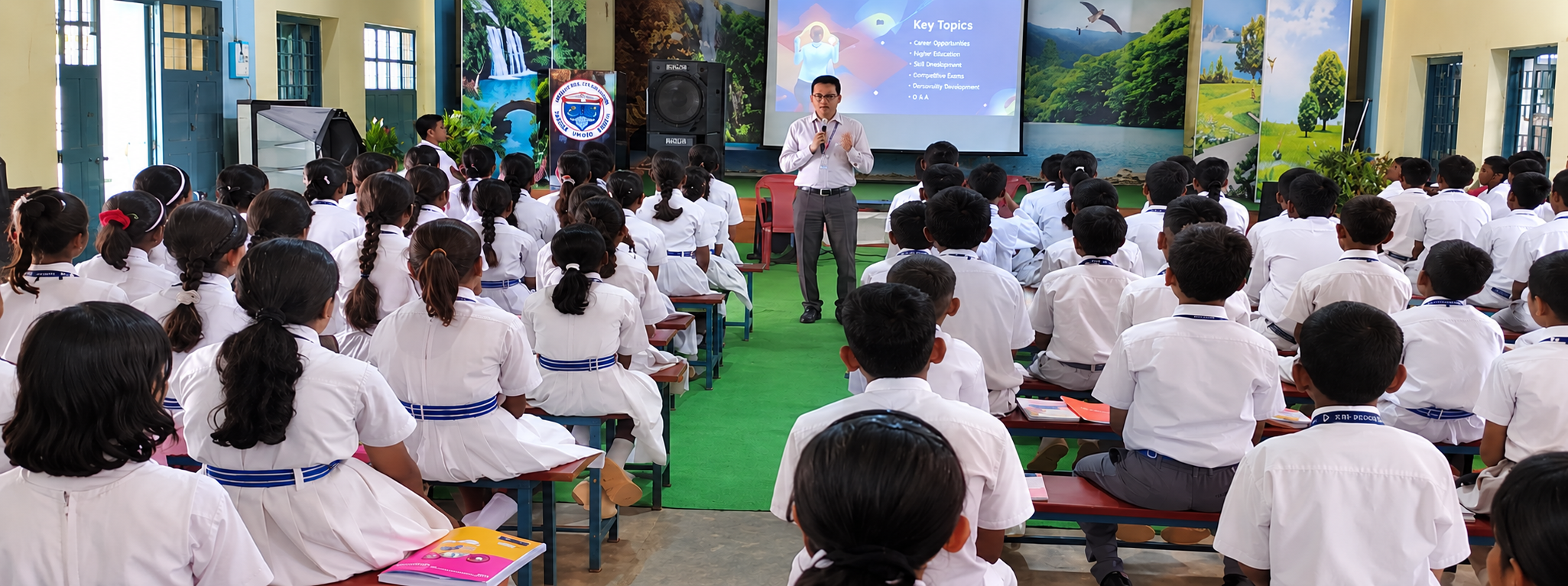 Animation Programme for Students and Teachers at Don Bosco School Jumaikela