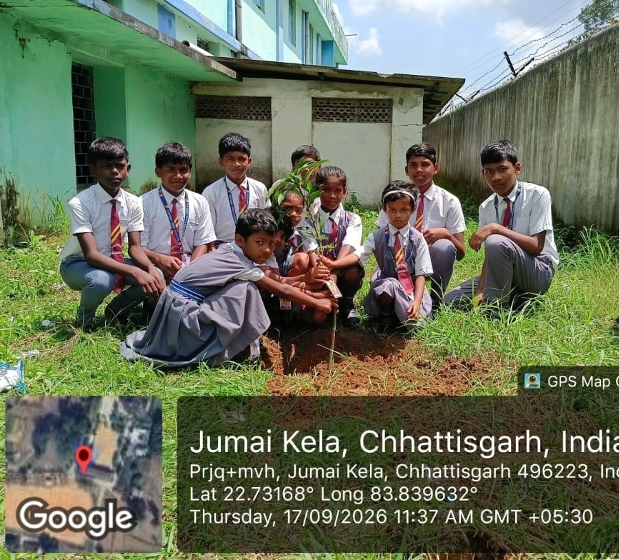 Tree Plantation Programme at Don Bosco School Jumaikela